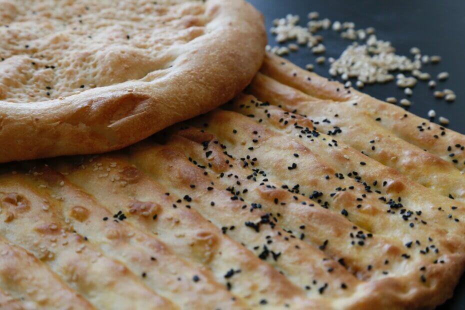 Butter naan au CBD